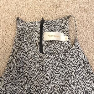 Silk flowy Zimmermann sleeveless top